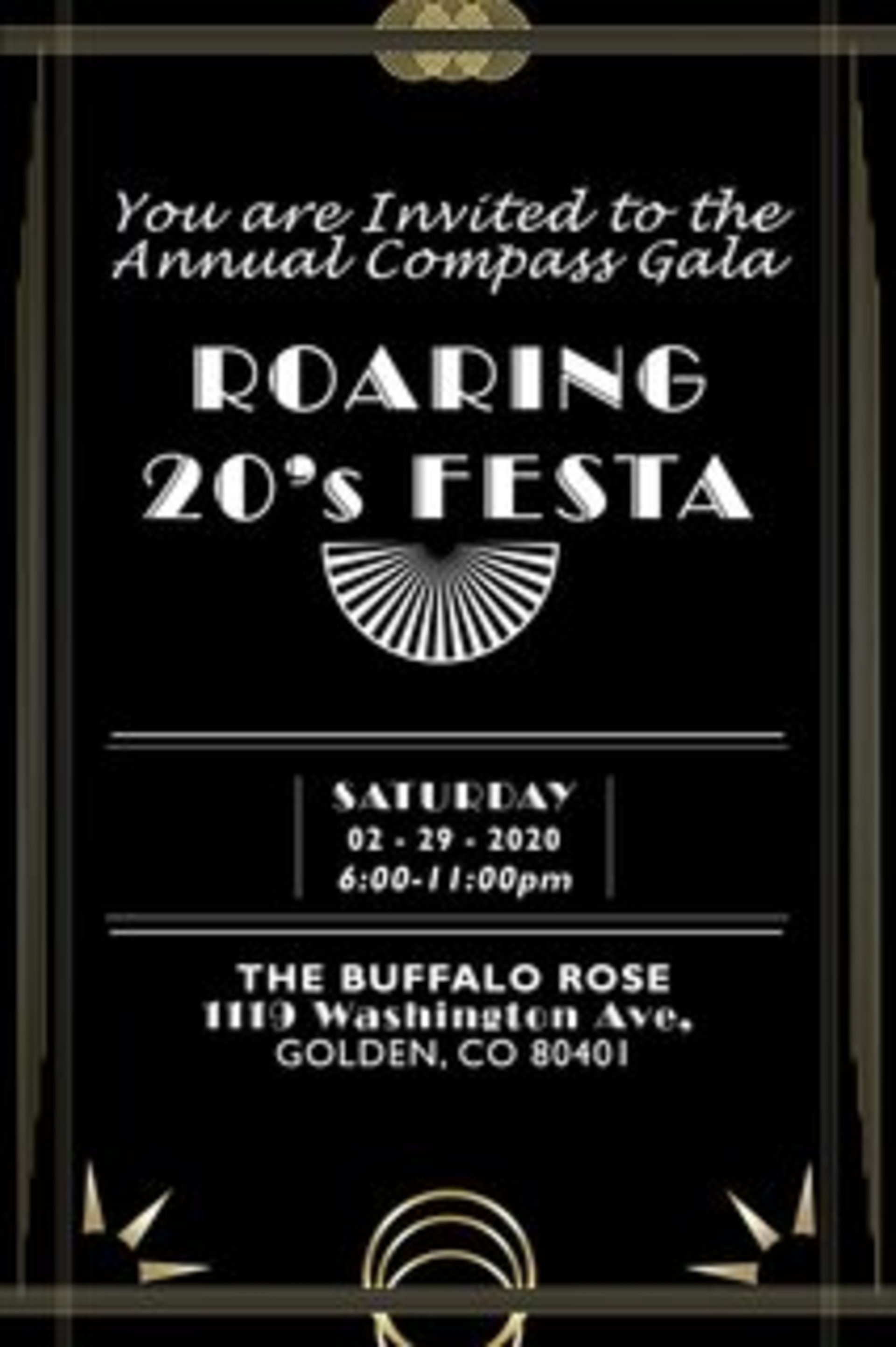 Compass Montessori School - Roaring 20s Festa